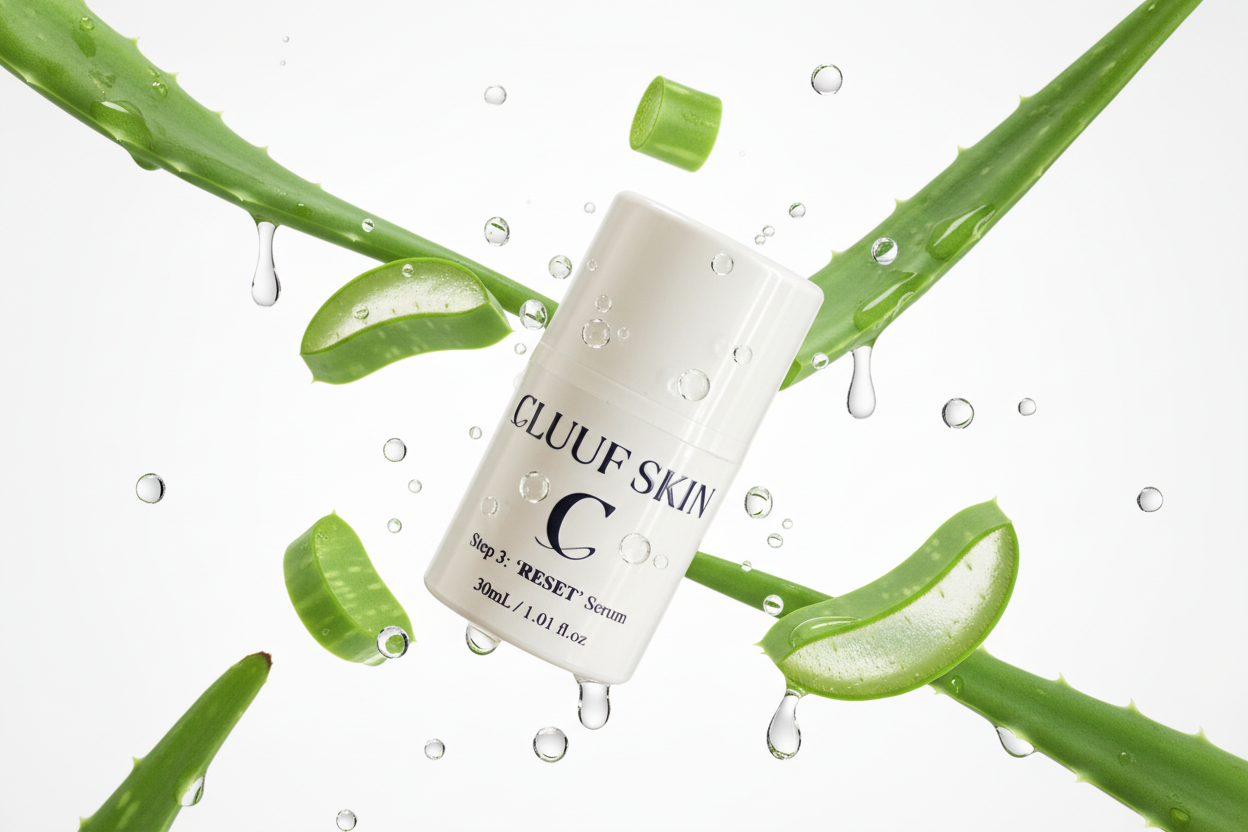 Light Aloe Vera Banner